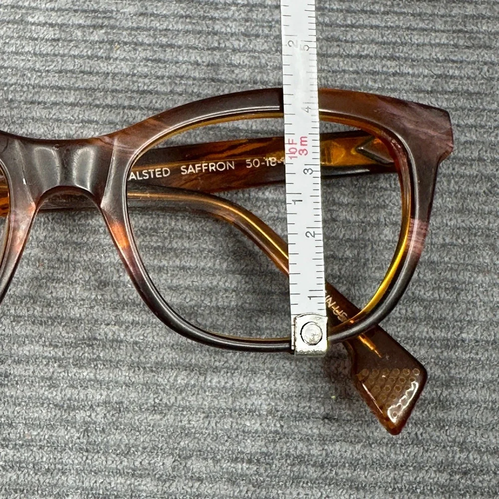 STATE Optical Co Halsted Saffron Tortoise Cat Eye Eyeglass Frames 50-18-140